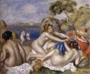 Three Bathers with a Crab Pierre Renoir